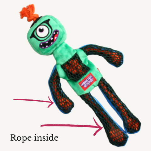 Gigwi Monster Rope Dog Toy