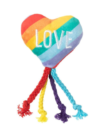 Fuzzyard Pride Love Heart Cat Toy