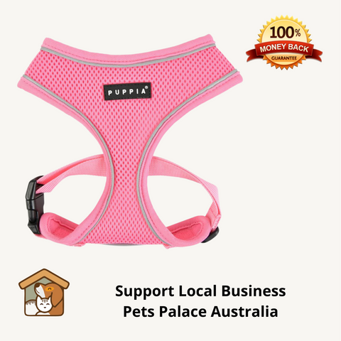 Dog Harness Puppia Pink