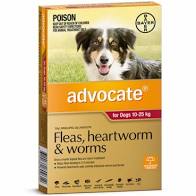 Advocate Dog Worming Medication