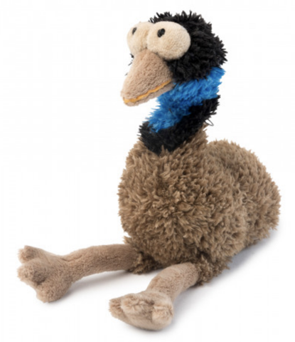 Fuzzyard Oz the Emu Plush Dog Toy