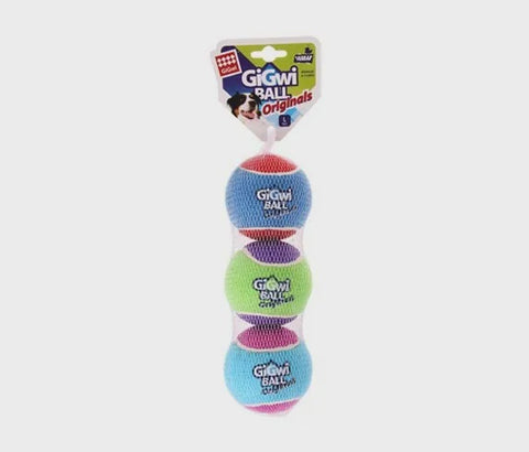 Gigwi Original Tennis Balls Dog Toy