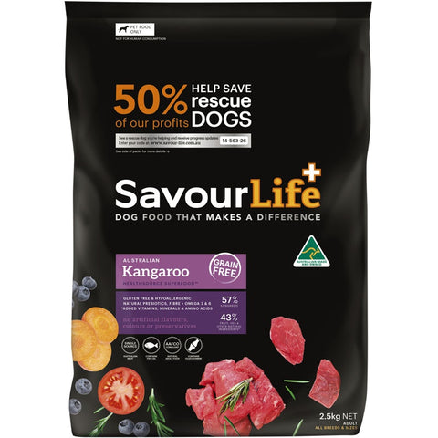 SavourLife Grain Free Kangaroo & Chicken