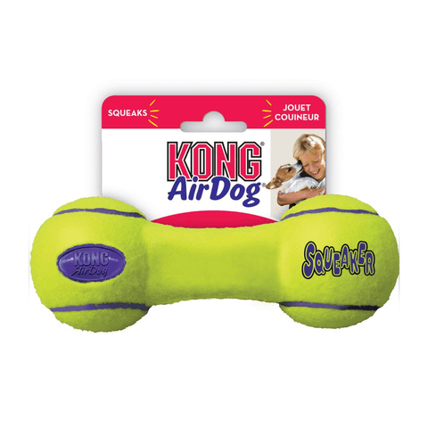 KONG Airdog Squeaker Dumbbell Dog Toy