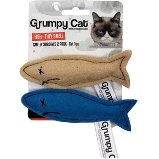 Grumpy Cat Smelly Sardines 2PC