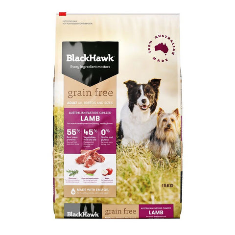 BlackHawk Grain Free Lamb Dog Food