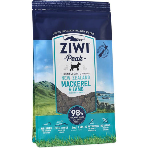 Ziwi Peak Air Dried Dog Food Mackerel & Lamb