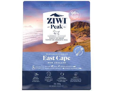 Ziwi Peak Provenance East Cape Dog Food 900g