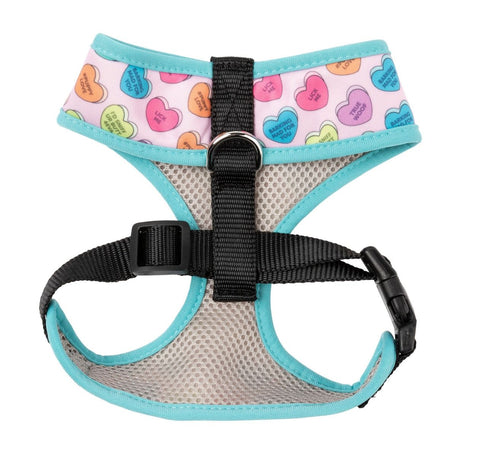 Dog Harness Fuzzyard Candy Heart