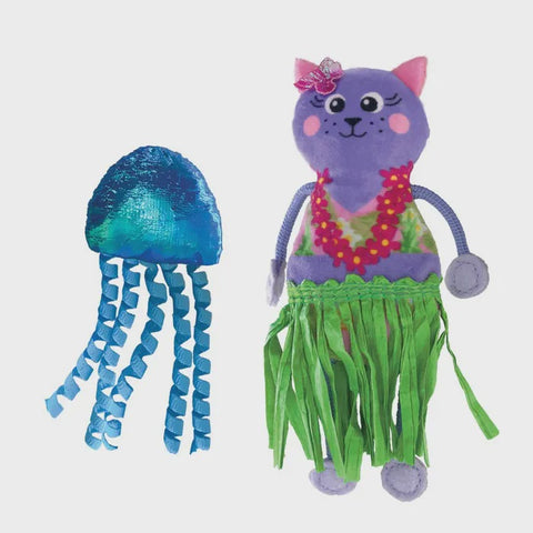 KONG  Tropics Hula Cat Toy