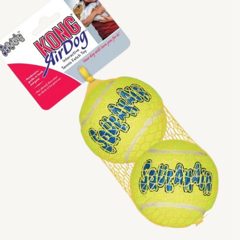 KONG  Squeak Air Tennis Balls Dog Toy