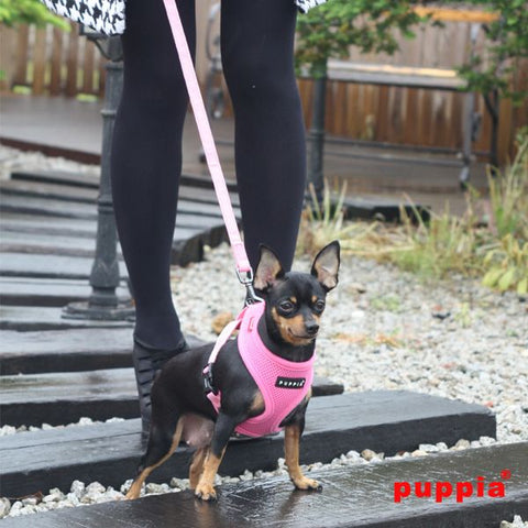 Puppia Air-Mesh Dog Harness Pink