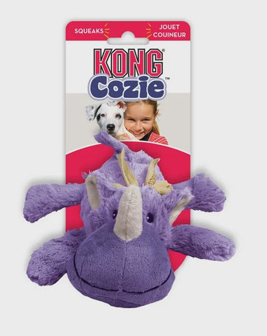 KONG Cozie Rosie Rhino Dog Toy