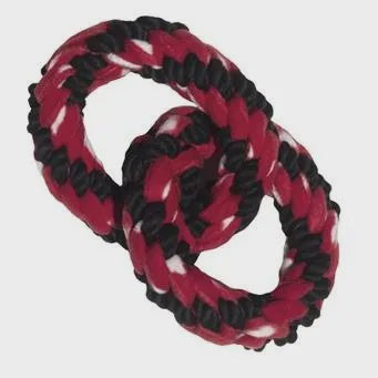 Kong Signature Rope Double Ring Tug Dog Toy