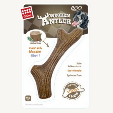 Gigwi Wooden Antler Dog Chew