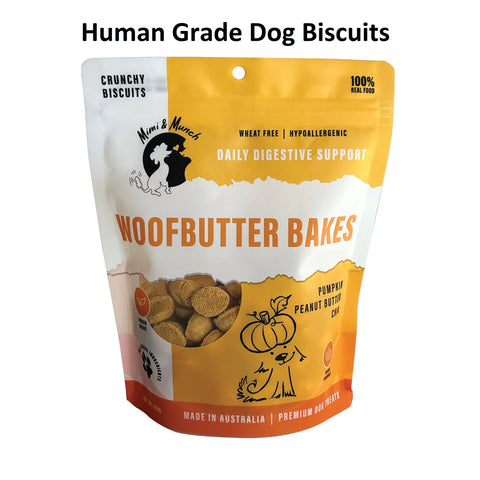 Mimi & Munch Woof Butter Bakes Dog Biscuits